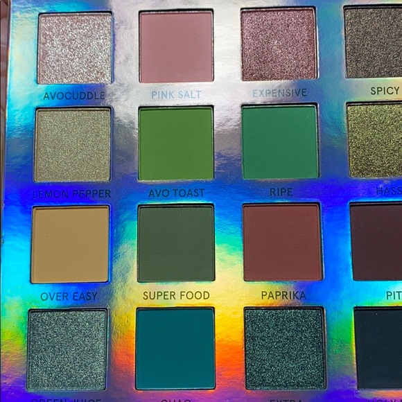BH Cosmetics AVOCADO TOAST WEEKEND VIBES EYESHADOW PALETTE ☀️Last 1☀️PLASTIC NWT - Picture 4 of 12